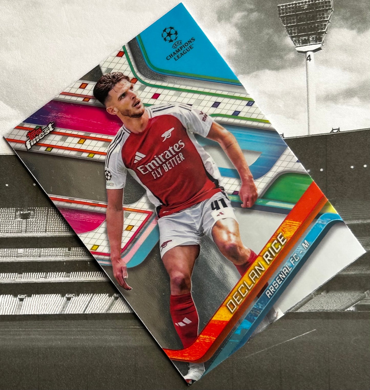 2024-25 Topps Finest UEFA Club Competitions - DECLAN RICE (ARSENAL) Base #41