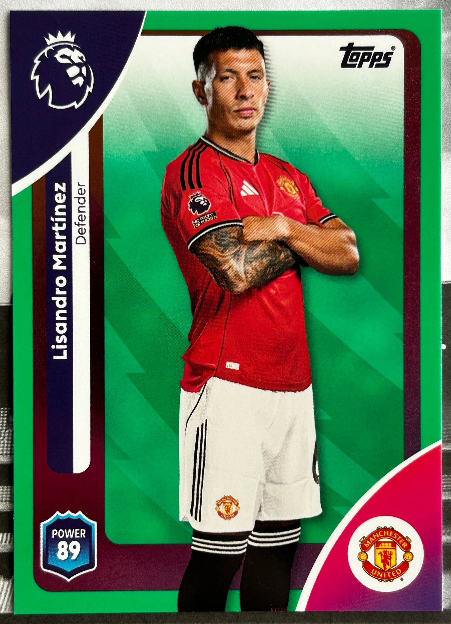 Topps Premier League 2026 Debut Edition - Single GREEN BASE PARALLEL Cards (All Teams)