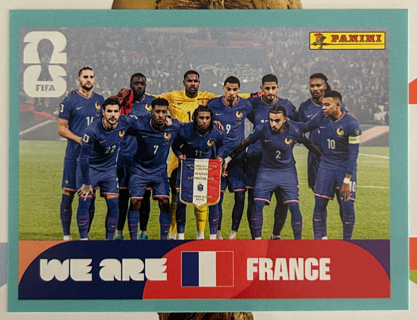 Panini FIFA World Cup 2026 Official Sticker Collection - TEAM PHOTO (FRANCE) FRA13