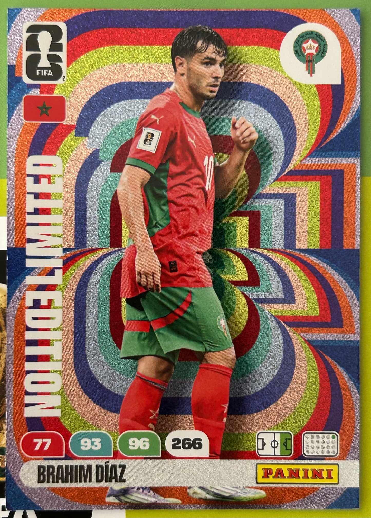 Panini FIFA World Cup 2026 Adrenalyn XL - BRAHIM DIAZ (MOROCCO) Limited Edition