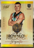 Select AFL Footy Stars 2026 - OLLIE WINES (PORT ADELAIDE) Brownlow Medal Predictor Signature Gold BPSG64