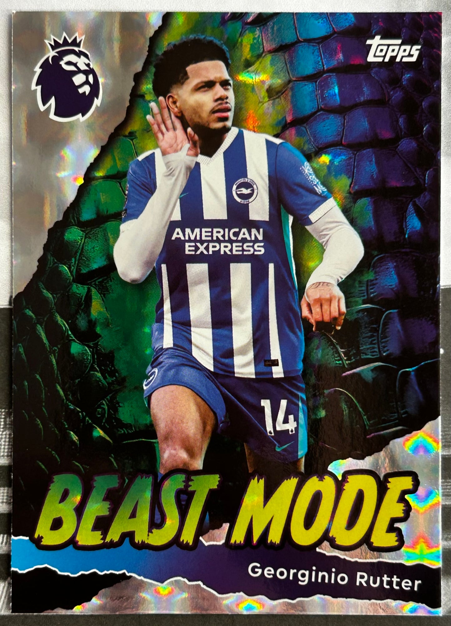 Topps Premier League 2026 Debut Edition - Single BEAST MODE Insert Cards #421 - #440