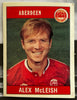 Panini Football 90 Sticker - ALEX McLEISH (ABERDEEN) #326