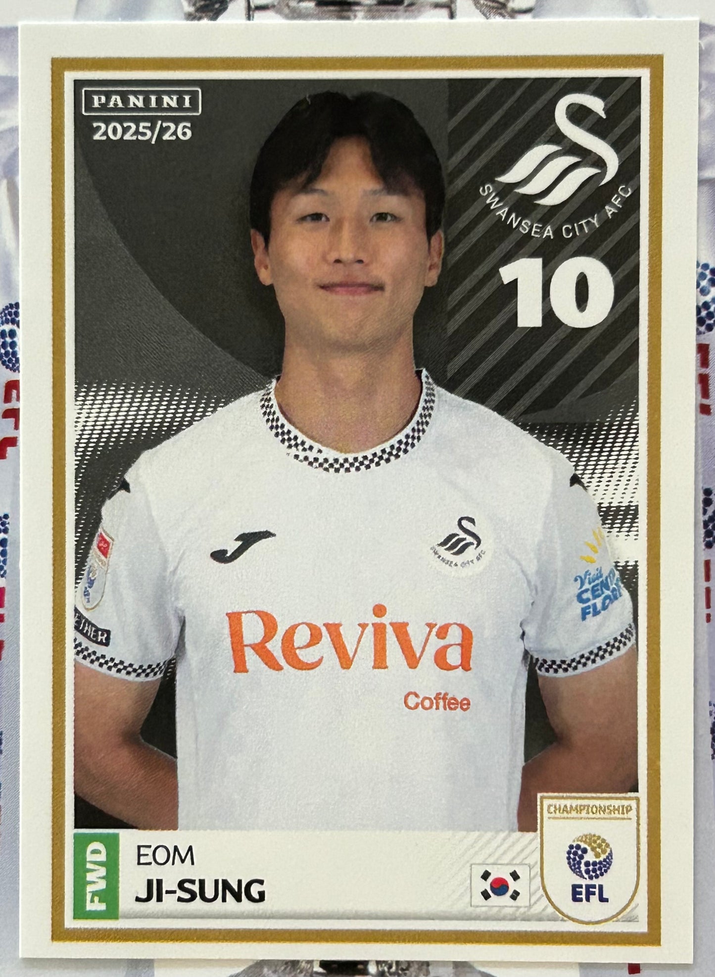 Panini EFL 2025-26 Sticker Collection - Single SWANSEA CITY Stickers (#401 - #418)