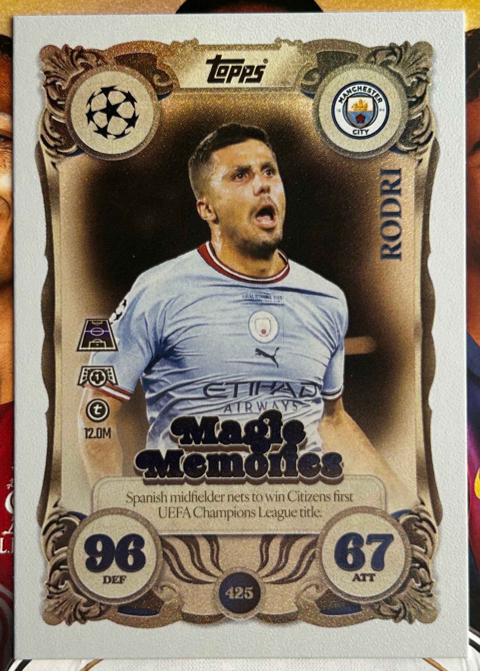 2025-26 Topps UCC Match Attax - MAGIC MEMORIES Rainbow Plus Foil