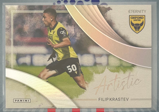 Panini EFL Eternity 2025-26 - FILIP KRASTEV (OXFORD UNITED) Artistic ART-12