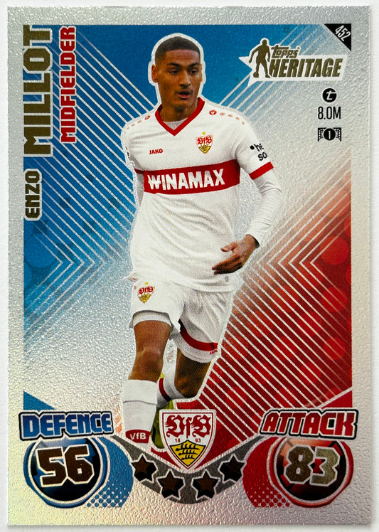 Topps 2024-25 Match Attax UEFA - ENZO MILLOT (VfB STUTTGART) Heritage #452