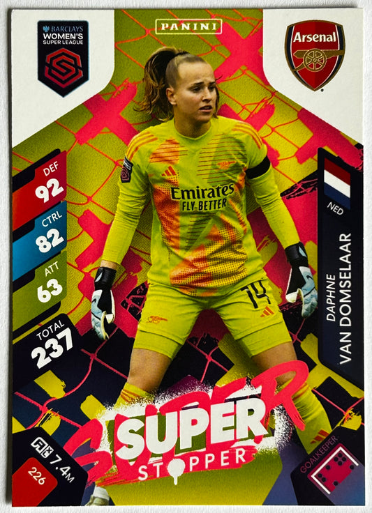Panini Adrenalyn XL Barclays Women's Super League 2025 - Single SUPER STOPPER Cards (1:6.5 packets) #226 - #231