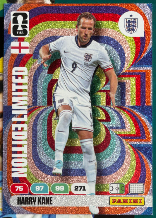 Panini FIFA World Cup 2026 Adrenalyn XL - HARRY KANE (ENGLAND) Limited Edition