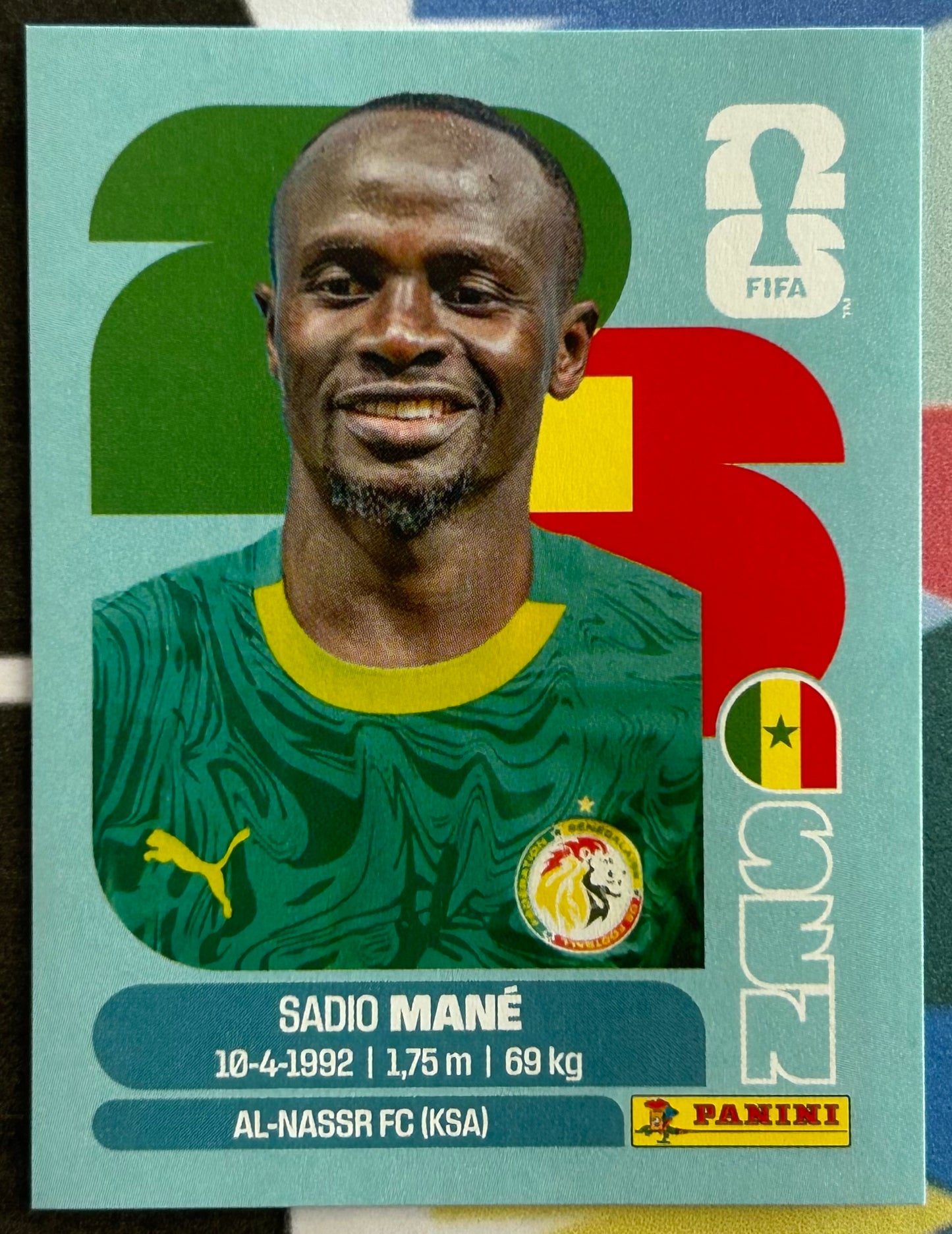 Panini FIFA World Cup 2026 Official Sticker Collection - SADIO MANE (SENEGAL) SEN15