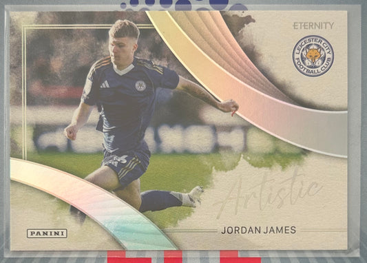 Panini EFL Eternity 2025-26 - JORDAN JAMES (LEICESTER CITY) Artistic ART-09
