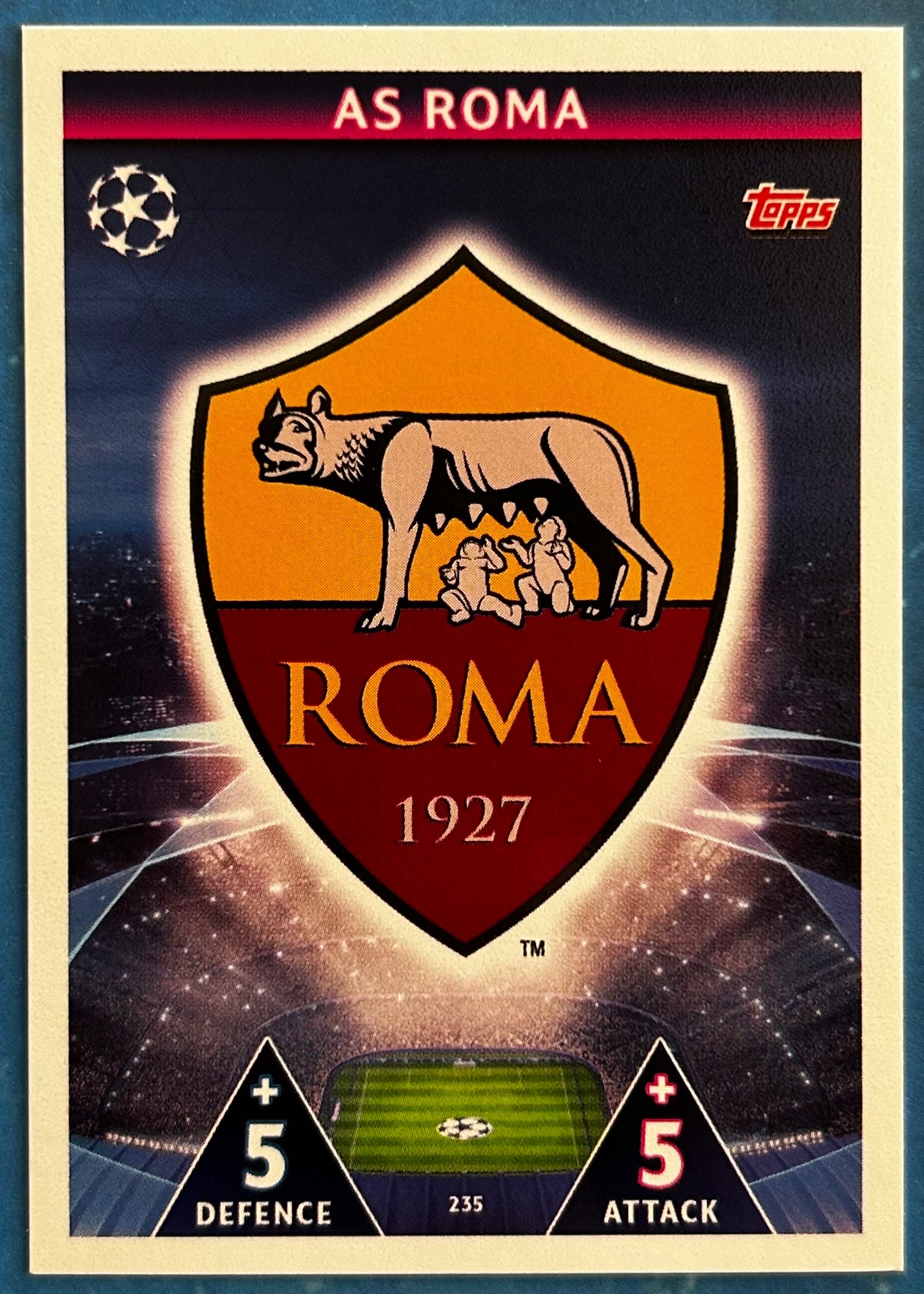 Topps Match Attax UEFA Champions League 2018-19 - Single AS ROMA Base Cards