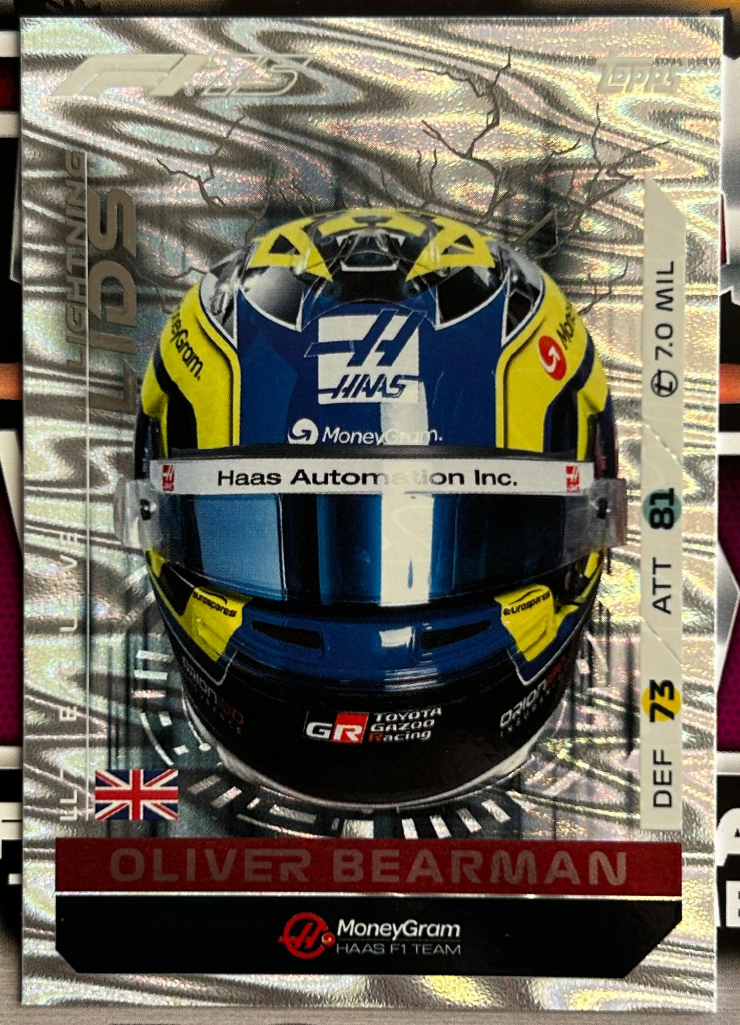 Topps F1 Turbo Attax 2025 - Single LIGHTNING LIDS Mega Tin Exclusive Cards (#LL1 - #LL10)