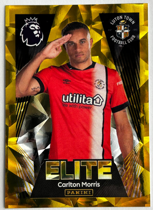 2024 Panini Premier League Sticker Collection - CARLTON MORRIS (LUTON TOWN) Elite #398