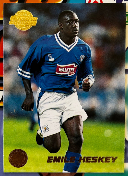 Merlin's Premier Gold 99 Trading Cards - EMILE HESKEY (LEICESTER CITY) #75