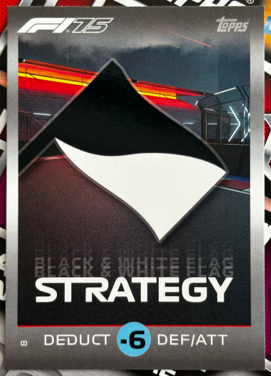 Topps F1 Turbo Attax 2025 - Single STRATEGY Cards (#1 - #9)