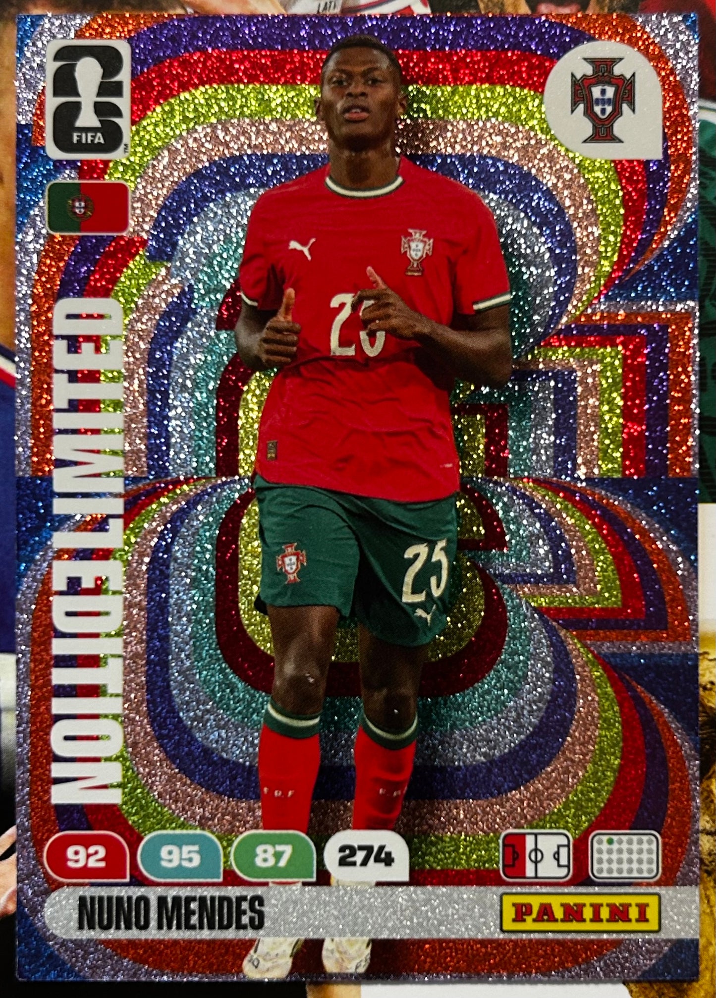 Panini FIFA World Cup 2026 Adrenalyn XL - RAFAEL LEAO (PORTUGAL) Limited Edition