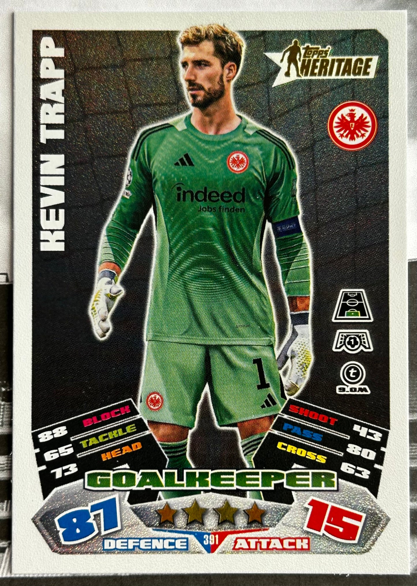 2025-26 Topps UCC Match Attax - HERITAGE Rainbow Plus Foil (#379-#405) 1:3 packs