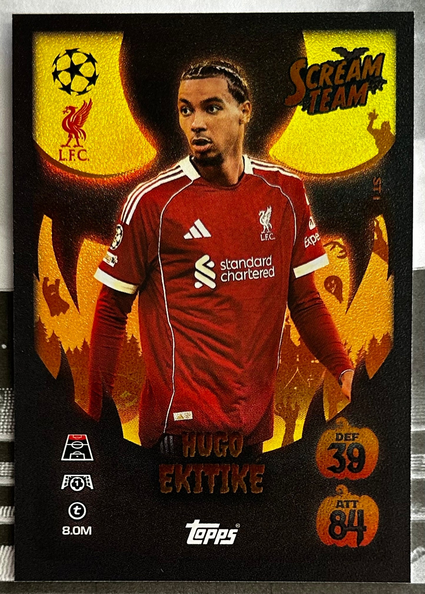 Topps 2025-26 Match Attax UEFA Update - Single SCREAM TEAM Cards (ST1 - ST16)