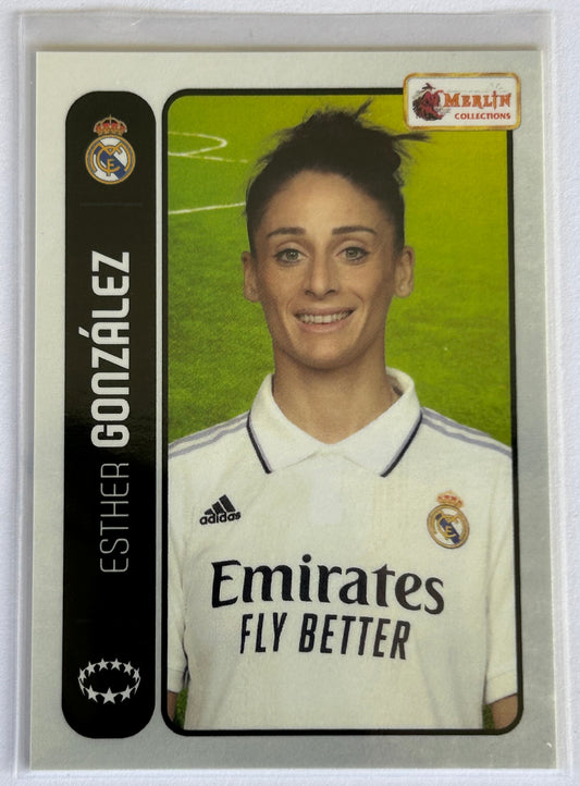 2022-23 Topps Merlin Heritage 98 UEFA - ESTHER GONZALEZ (REAL MADRID) #101