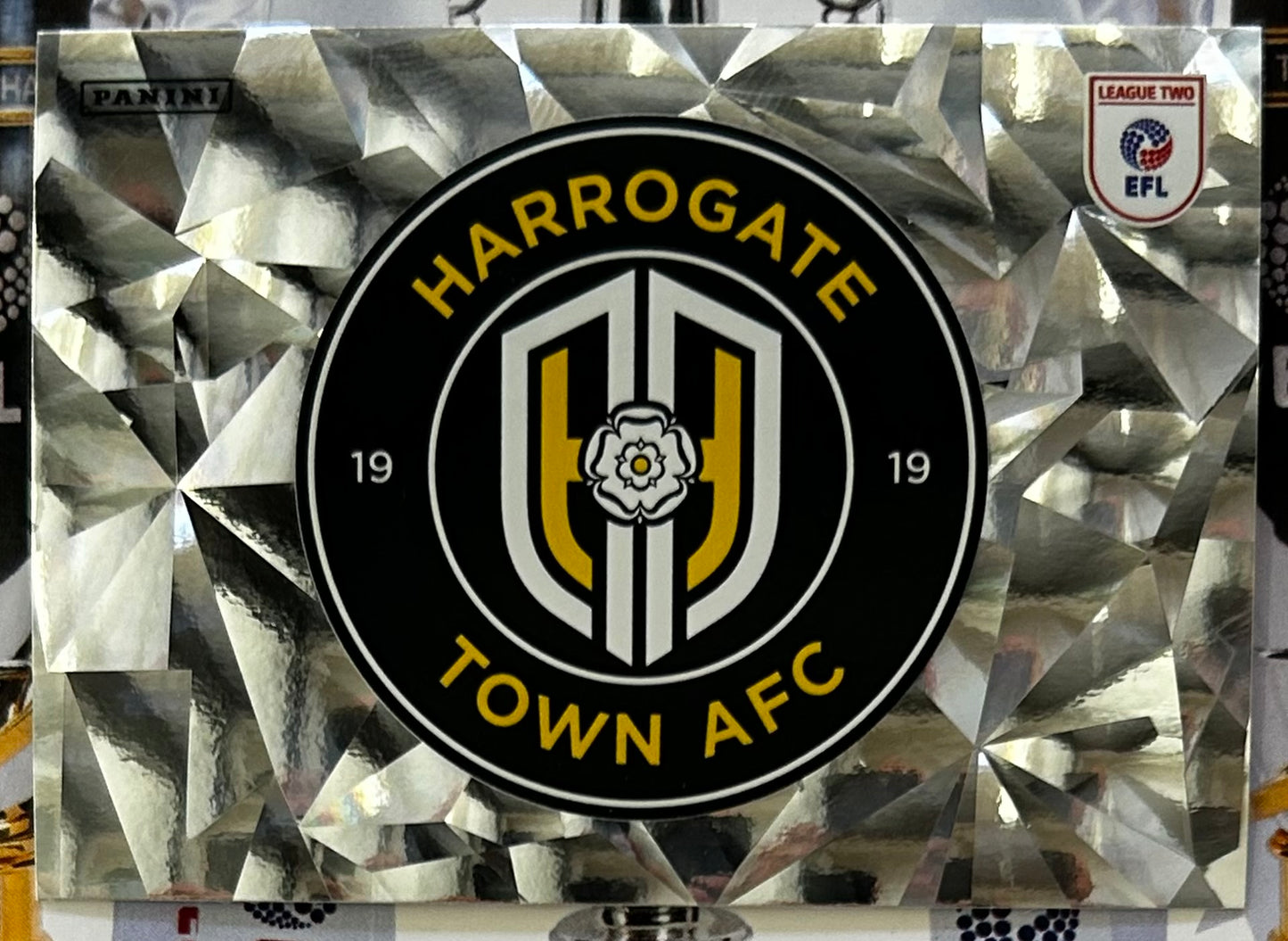Panini EFL 2025-26 Sticker Collection - CLUB CREST (HARROGATE TOWN AFC) #749