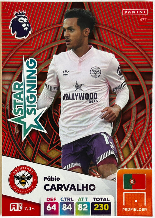 Panini Adrenalyn XL Premier League 2025 - FABIO CARVALHO (BRENTFORD) Star Signing 477