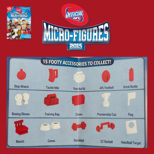 AFL Micro-Figures 2015 - SERIES 1 ACCESSORIES