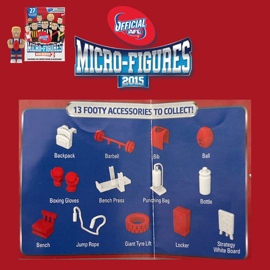 AFL Micro-Figures 2015 - SERIES 2 ACCESSORIES