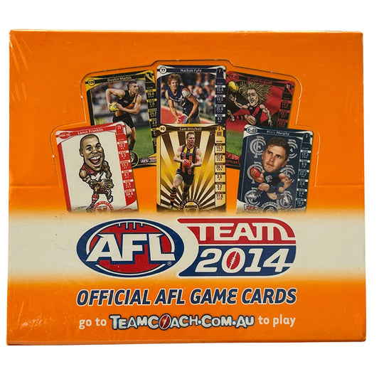 AFL Teamcoach 2014 Trading Card Collection - Box of 36 Packets