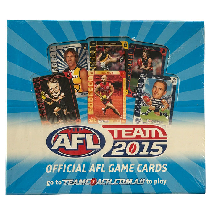 AFL Teamcoach 2015 Trading Card Collection - Box of 36 Packets