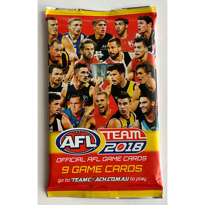 AFL Teamcoach 2018 Collection - Trading Card Packets