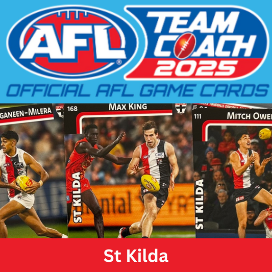 AFL Teamcoach 2025 - ST KILDA Common Cards (#45 - #195) BUY 4 GET 2 FREE