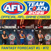 AFL Teamcoach 2026 - FANTASY FORECAST Insert Cards (FF-01 to FF-90)