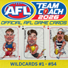 AFL Teamcoach 2026 - WILDCARD PLAYING CARDS Insert Cards (54 to collect)