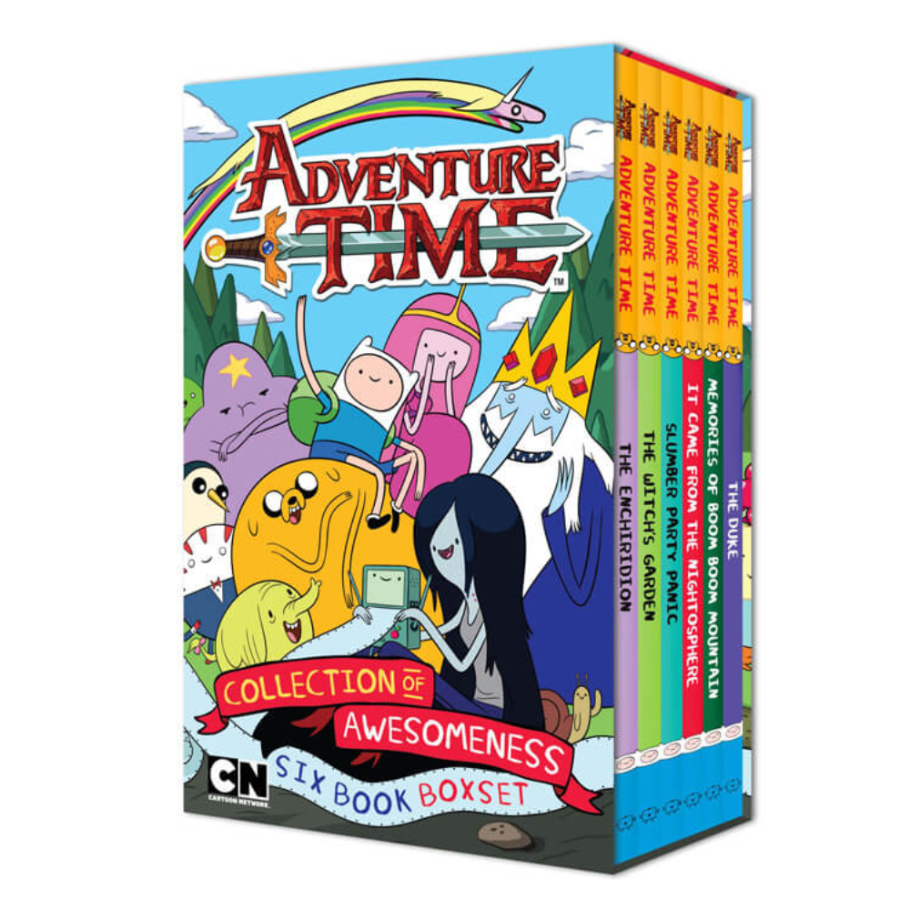 ADVENTURE TIME COLLECTION OF AWESOMENESS Six-Book Boxset – JaqJnr