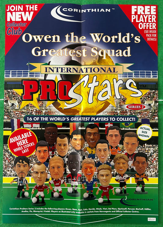 Corinthian ProStars Series 2 OWEN THE WORLD'S GREATEST SQUAD A3 Poster