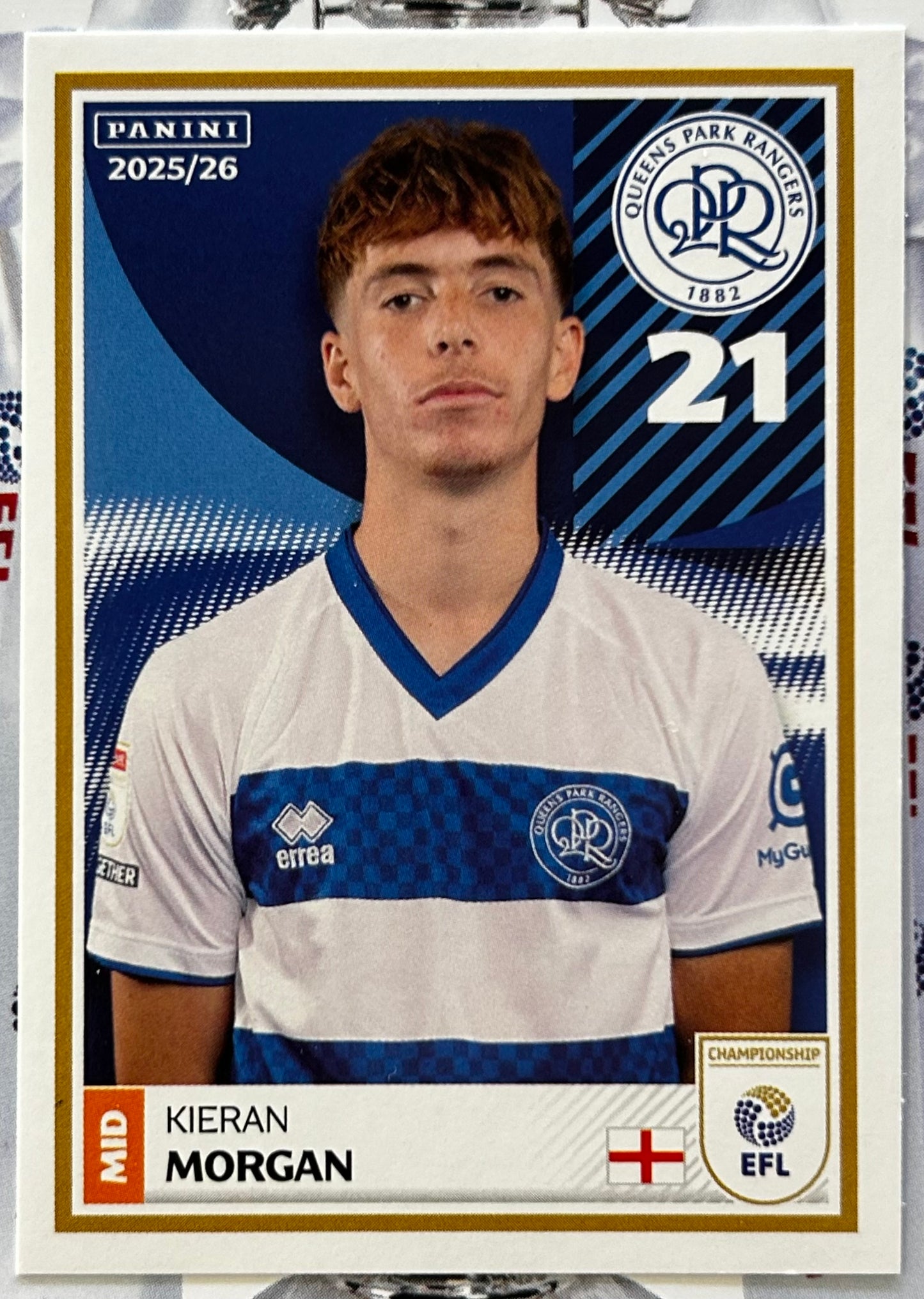 Panini EFL 2025-26 Sticker Collection - Single QUEENS PARK RANGERS Stickers (#311 - #328)
