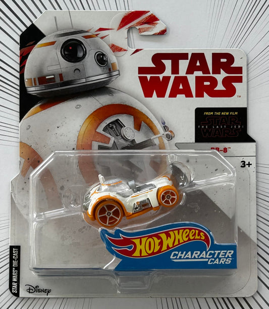 Mattel Hot Wheels Diecast Character Cars 1:64 - BB-8 Star Wars: The Last Jedi