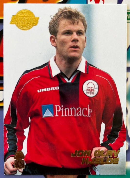 Merlin's Premier Gold 99 Trading Cards - JON OLAV HJELDE (NOTTINGHAM FOREST) #108