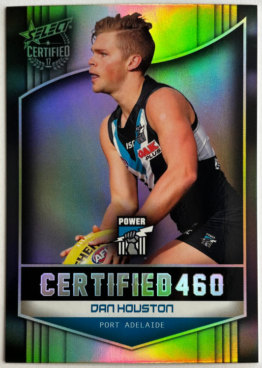 Select AFL 2017 Certified - DAN HOUSTON (PORT ADELAIDE) Certified 460 C156