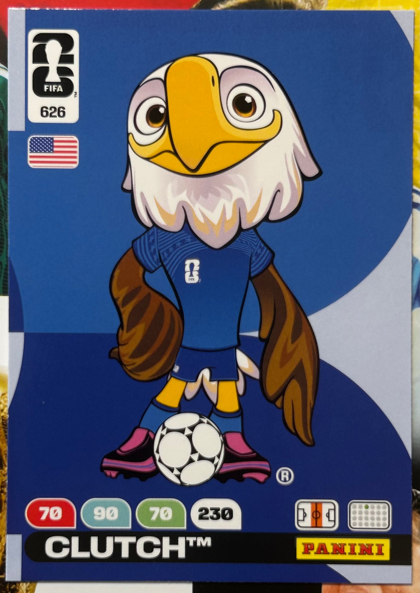 Panini FIFA World Cup 2026 Adrenalyn XL - CLUTCH (USA) Mascot #626