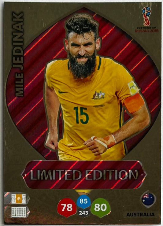 Panini Adrenalyn XL FIFA World Cup Russia 2018 - MILE JEDINAK (AUSTRALIA) Limited Edition