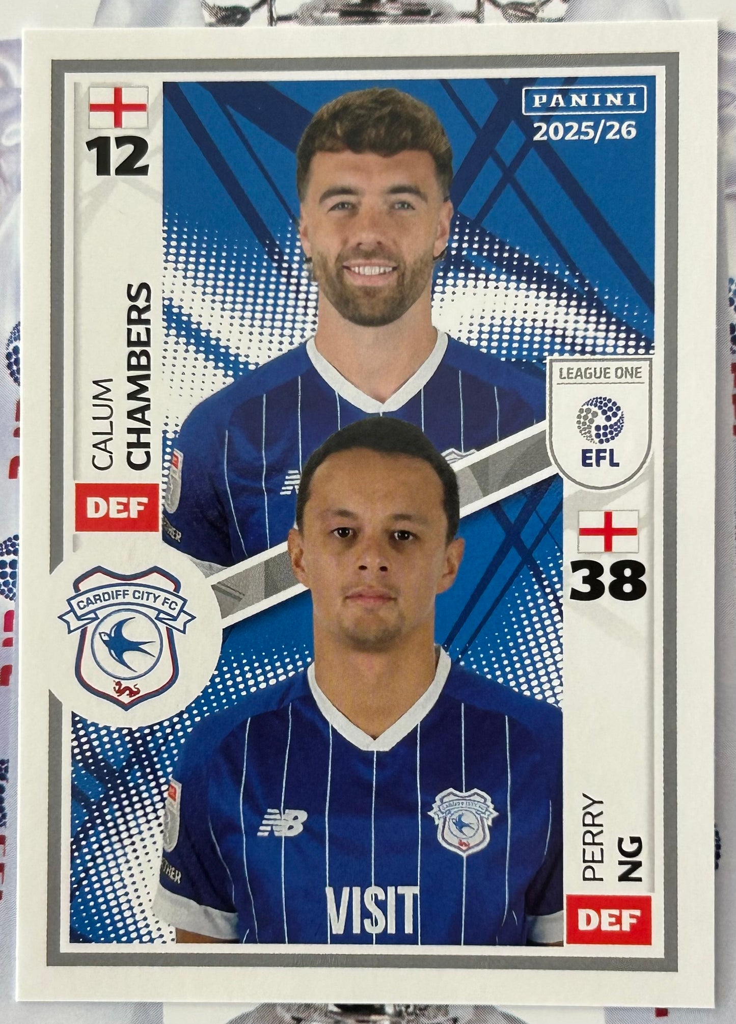 Panini EFL 2025-26 Sticker Collection - Single LEAGUE ONE Stickers (#533 - #580)