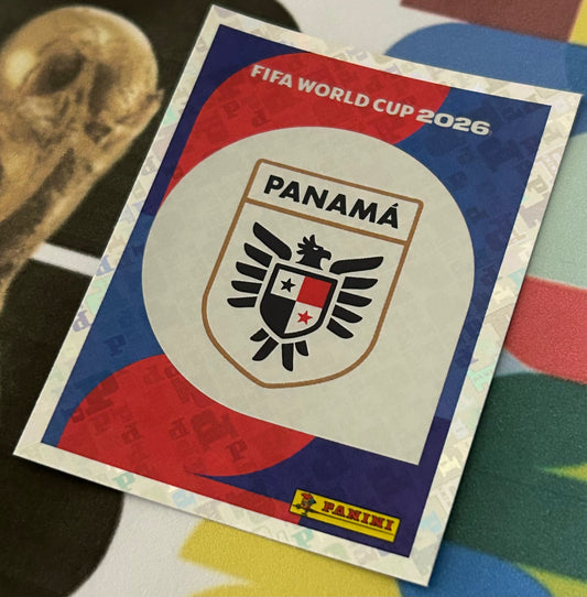 Panini FIFA World Cup 2026 Official Sticker Collection - EMBLEM (PANAMA) Foil Sticker PAN1