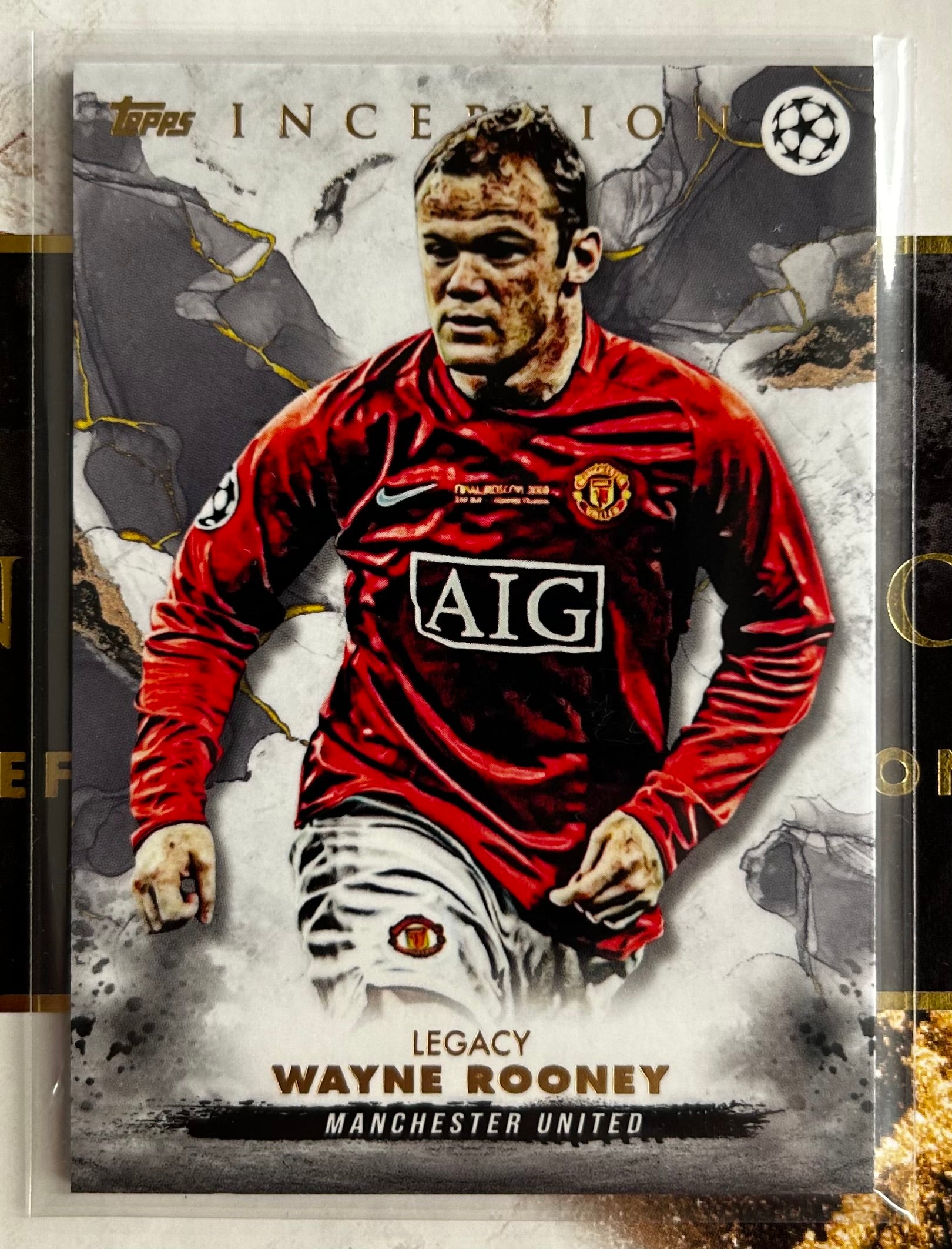 Topps UEFA Inception 2023 - WAYNE ROONEY (MANCHESTER UNITED) Legacy ...