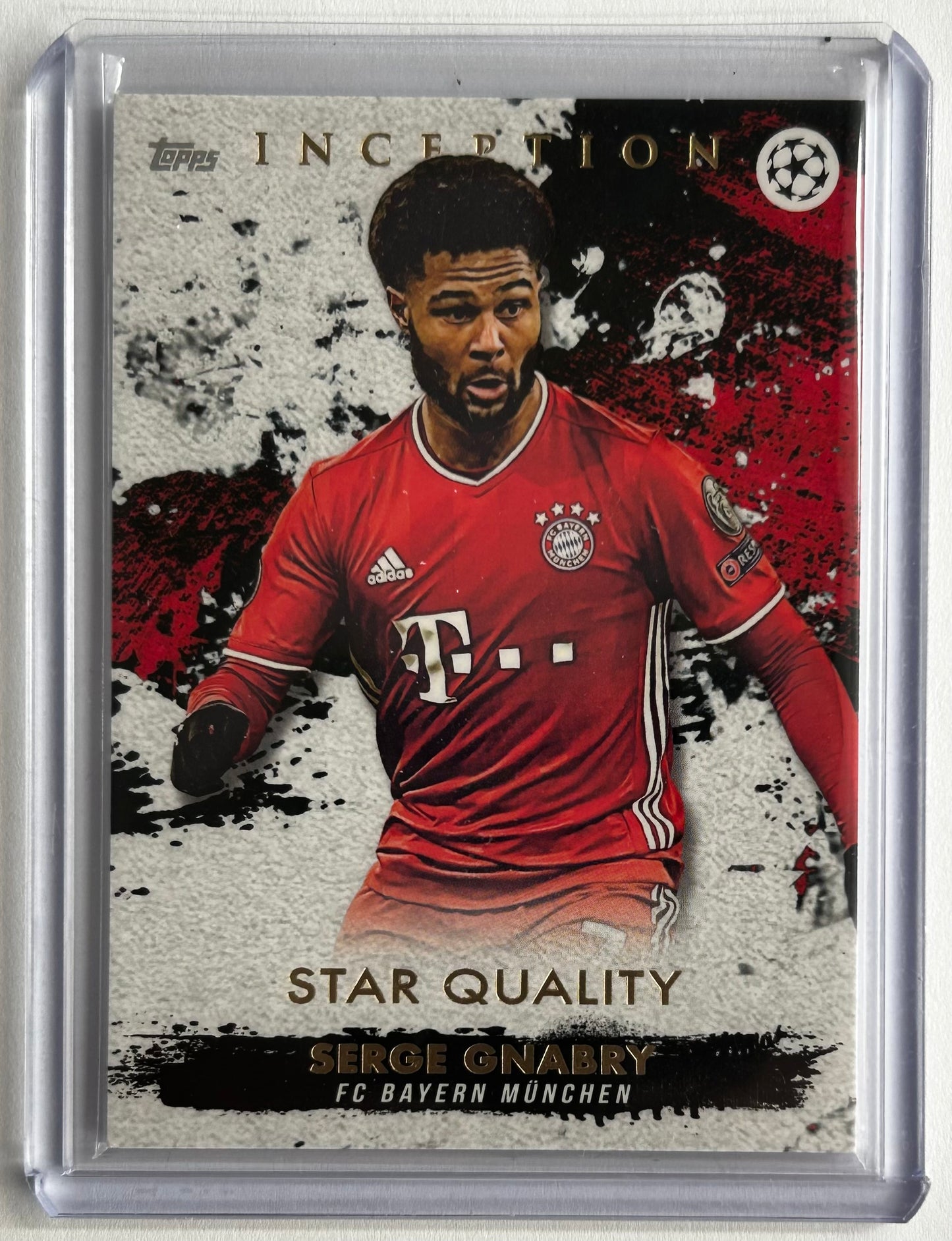 2020-21 Topps Inception UCL - SERGE GNABRY (BAYERN MUNICH) Star Quality