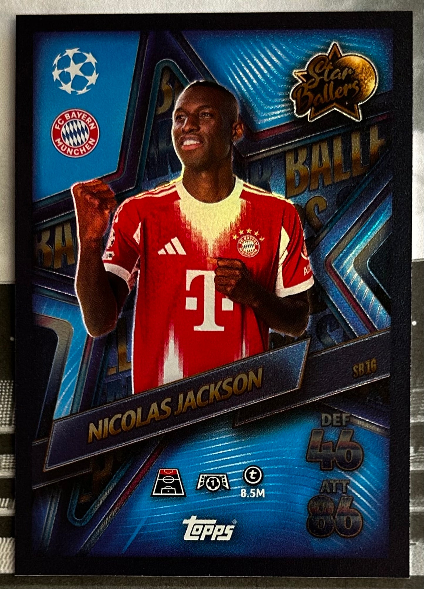 Topps 2025-26 Match Attax UEFA Update - Single STAR BALLERS Cards (SB1 - SB16)