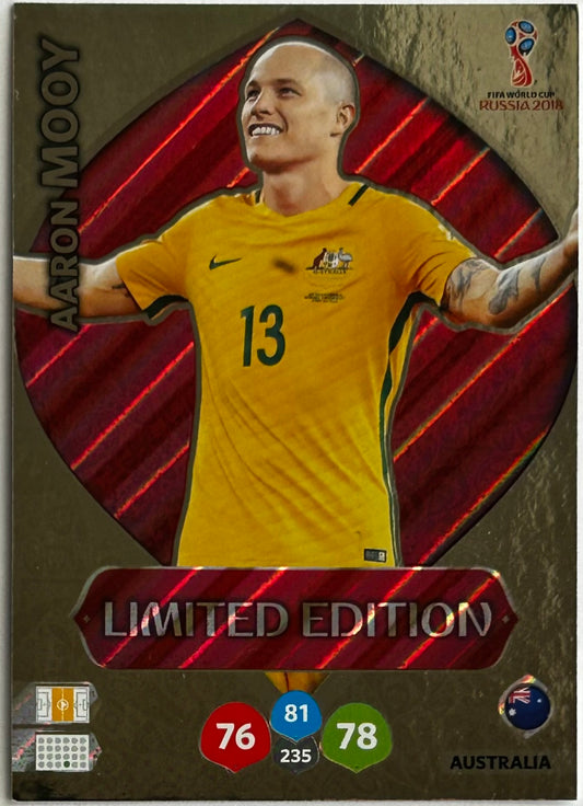 Panini Adrenalyn XL FIFA World Cup Russia 2018 - AARON MOOY (AUSTRALIA) Limited Edition