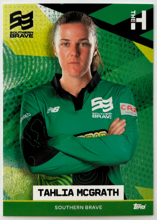 Topps The Hundred 2022 Trading Card Collection - TAHLIA McGRATH (Southern Brave)