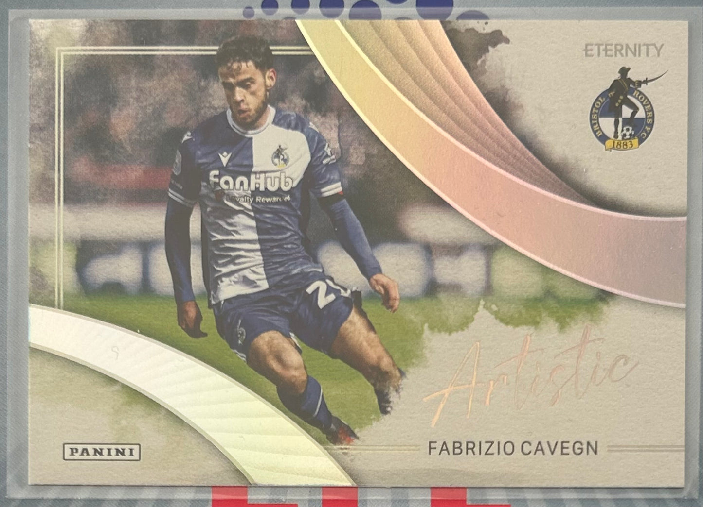 Panini EFL Eternity 2025-26 - FABRIZIO CAVEGN (BRISTOL ROVERS) Artistic ART-28